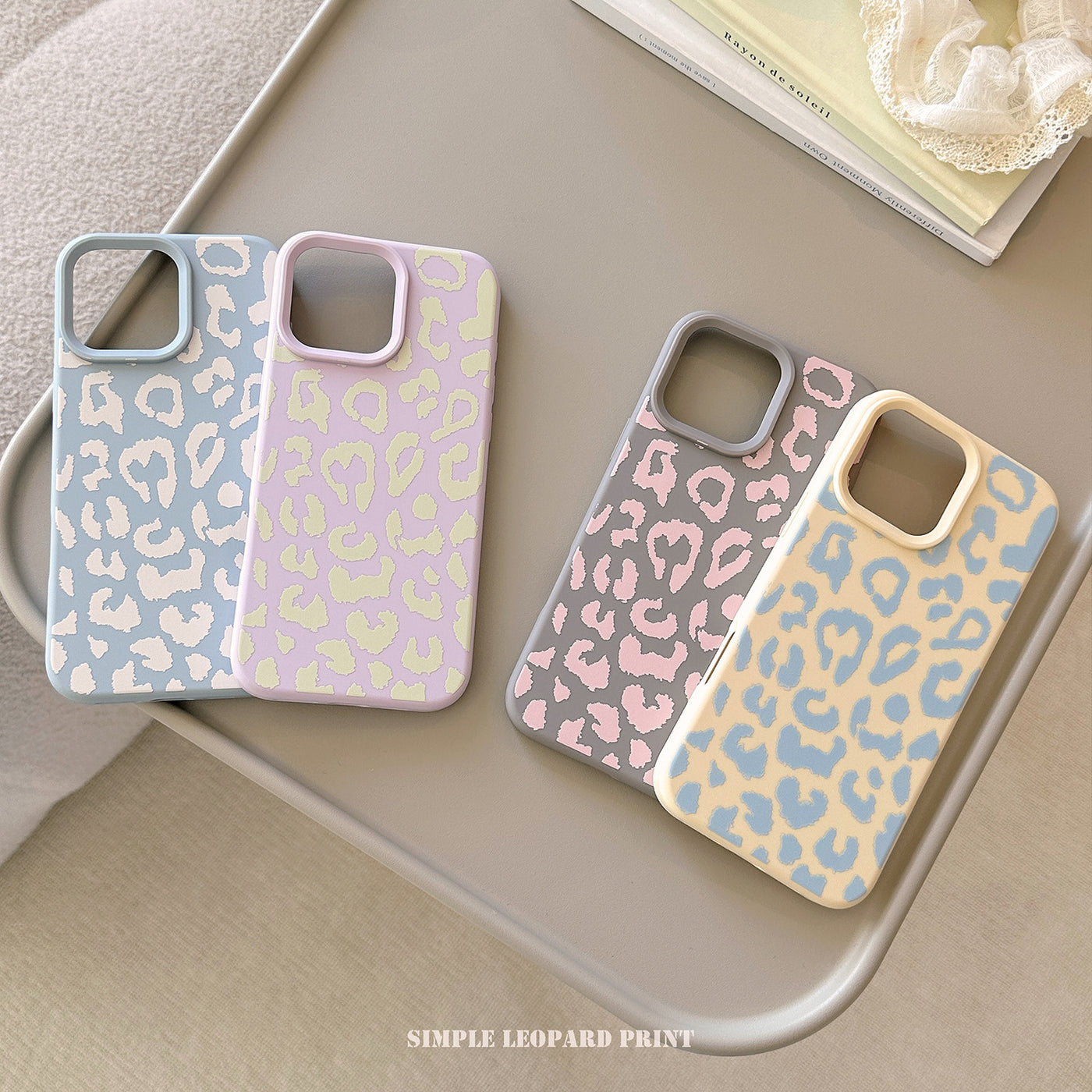 Personalized Leopard Print Trendy Cool Soft Silicone Phone Case