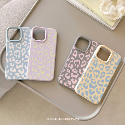 Personalized Leopard Print Trendy Cool Soft Silicone Phone Case