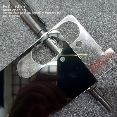 Screen Printed Tempered Glass Protective Rear Film