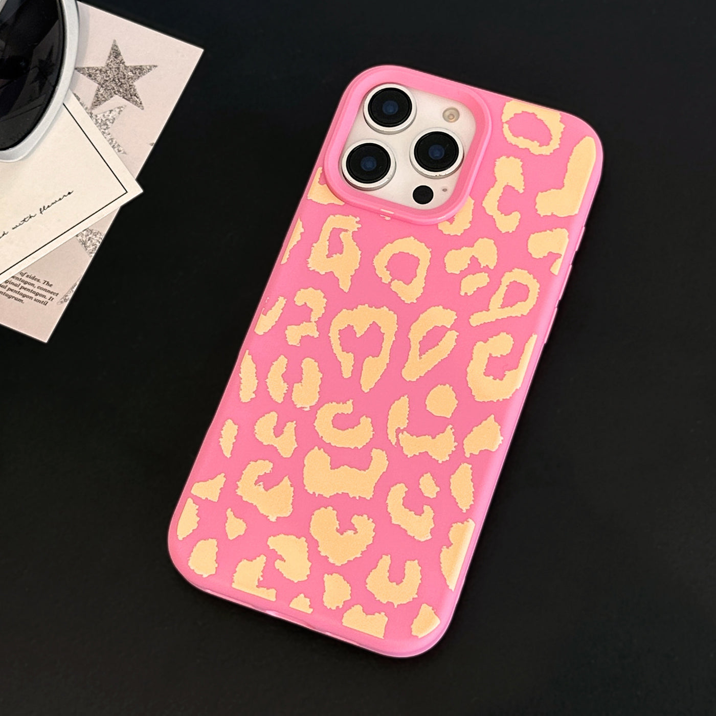 Personalized Leopard Print Trendy Cool Soft Silicone Phone Case