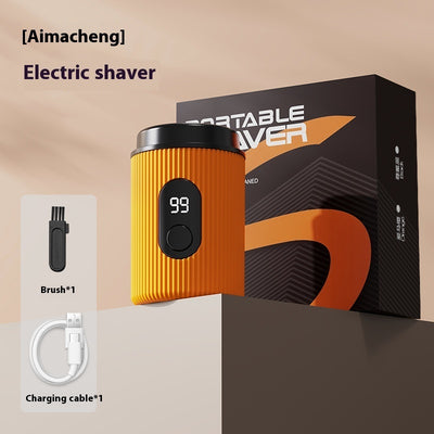 Electric Shaver Men's Mini USB Charging Digital Display