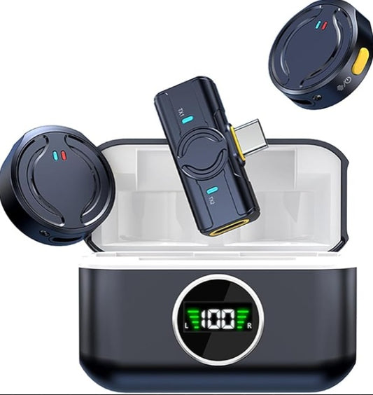 Wireless Microphone With Charging Cabin