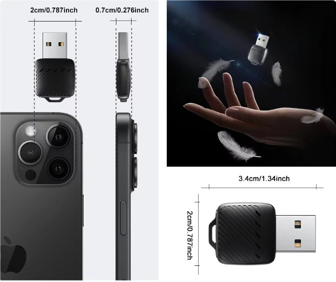 2-in-1 Wireless CarPlay Box