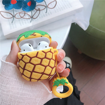 Creative Fruit Wireless Bluetooth Headset Silicone Case