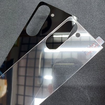 Screen Printed Tempered Glass Protective Rear Film